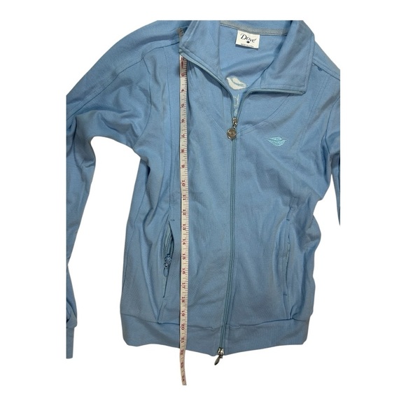 Dove Womans Zip up Sweater With Collar - Picture 12 of 12